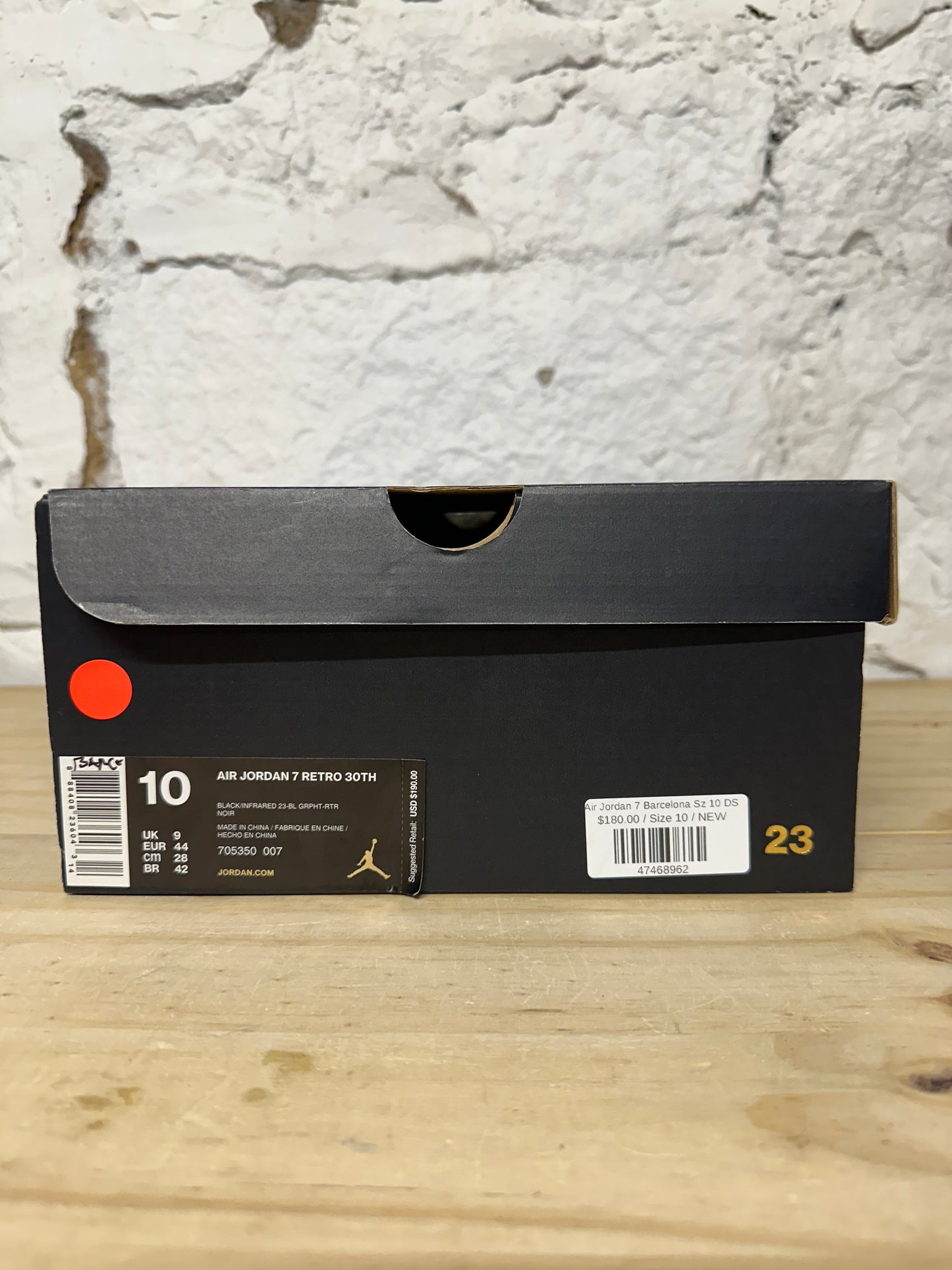 Air Jordan 7 Barcelona Nights Sz 10 DS