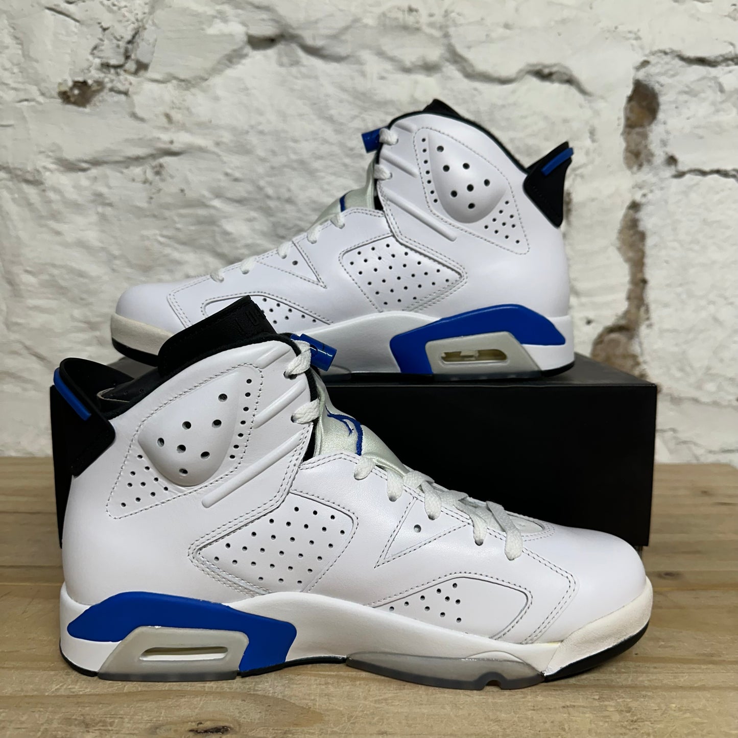 Air Jordan 6 Sport Blue Sz 9.5 DS