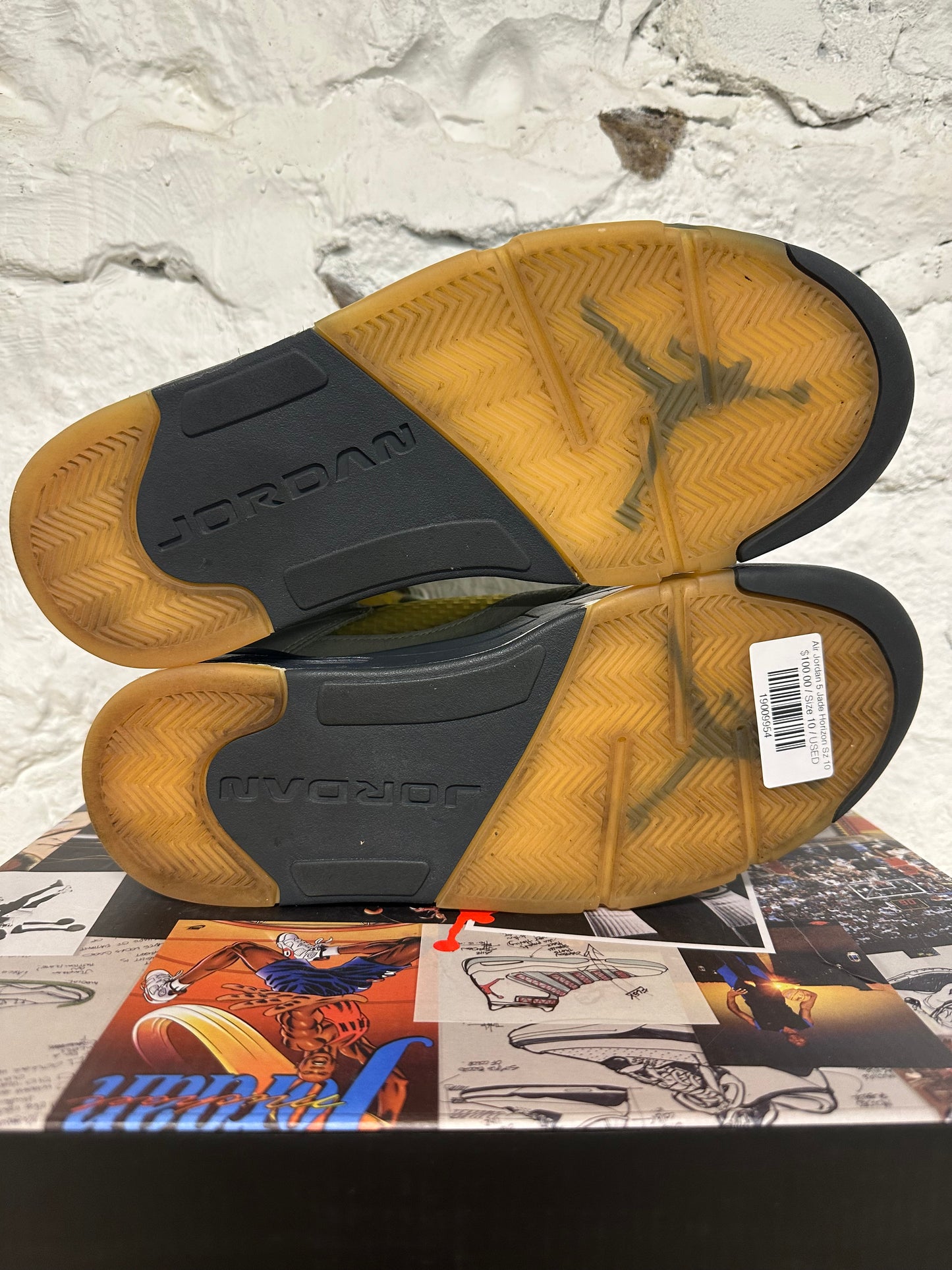 Air Jordan 5 Jade Horizon Sz 10