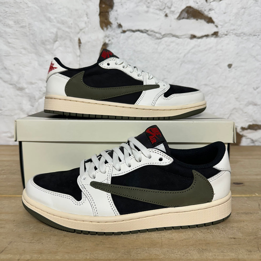 Air Jordan 1 Low Travis Scott Olive Sz 6 (7.5W)