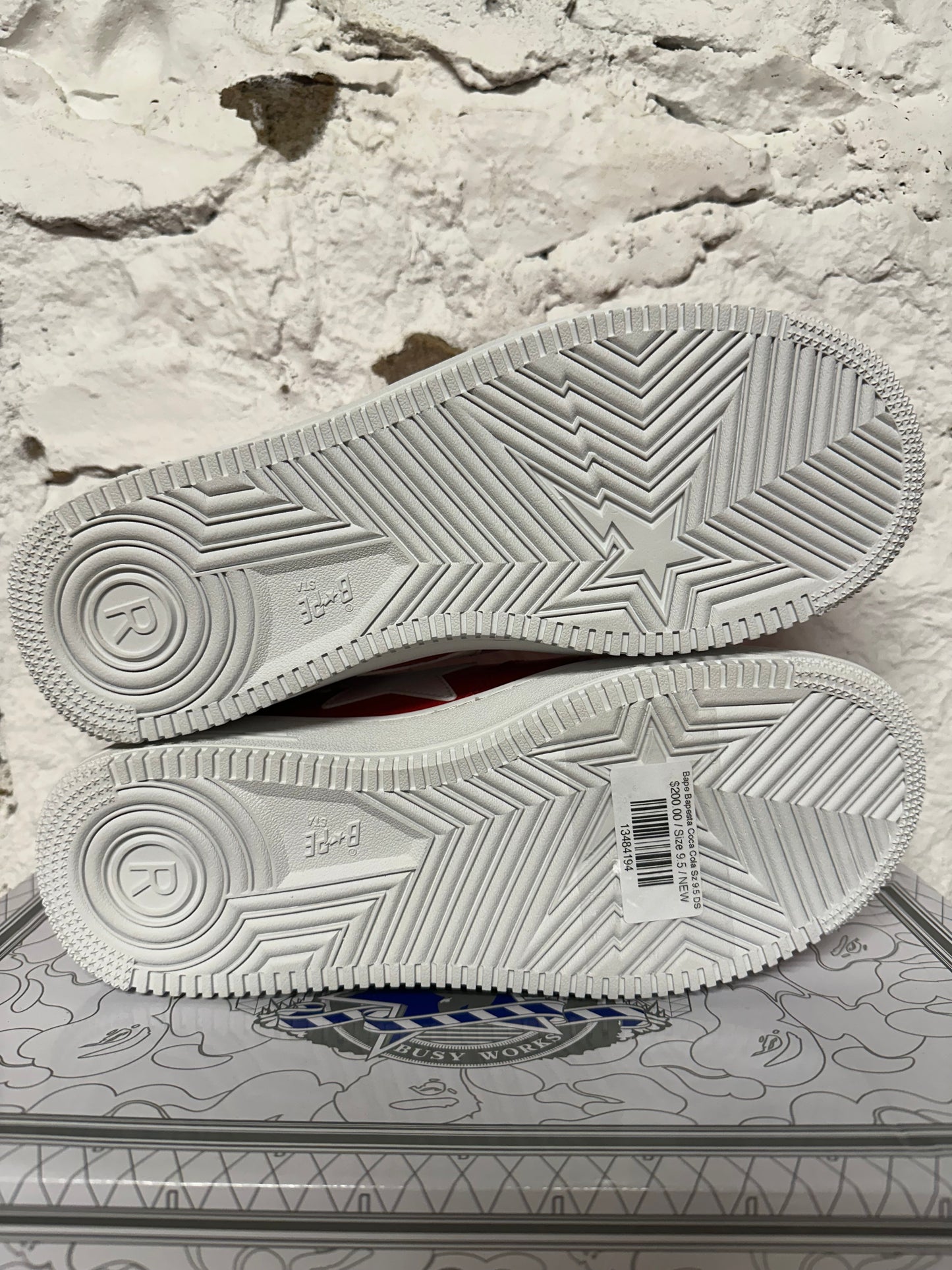 Bape Bapesta Coca Cola Sz 9.5 DS
