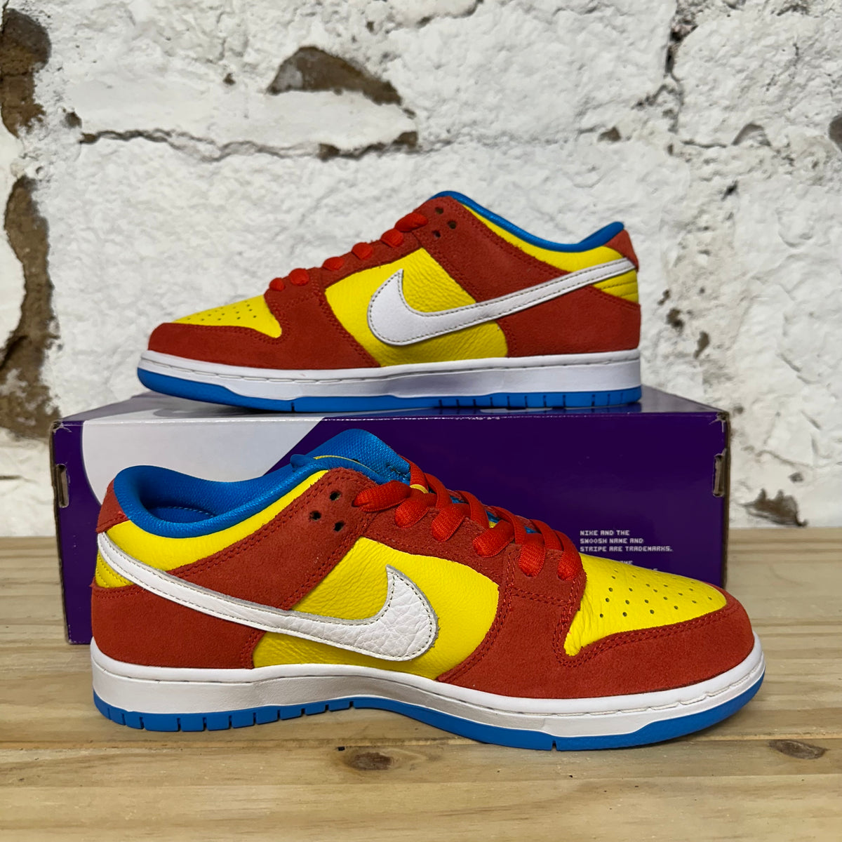 Nike SB Dunk Low Bart Simpson Sz 8