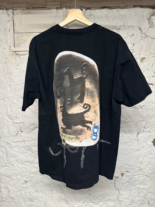 Travis Scott Utopia Black Rocks T-Shirt Sz L