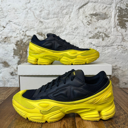 Raf Simons Yellow Navy Ozweego Sneaker Sz 10 No Box
