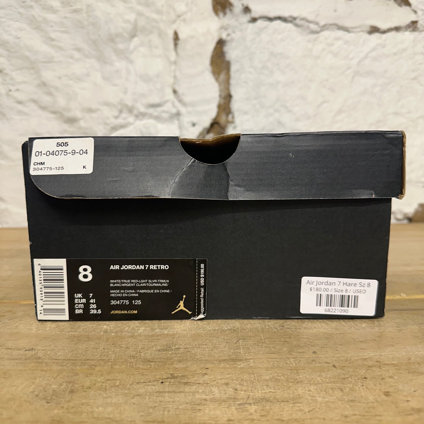 Air Jordan 7 Hare Sz 8