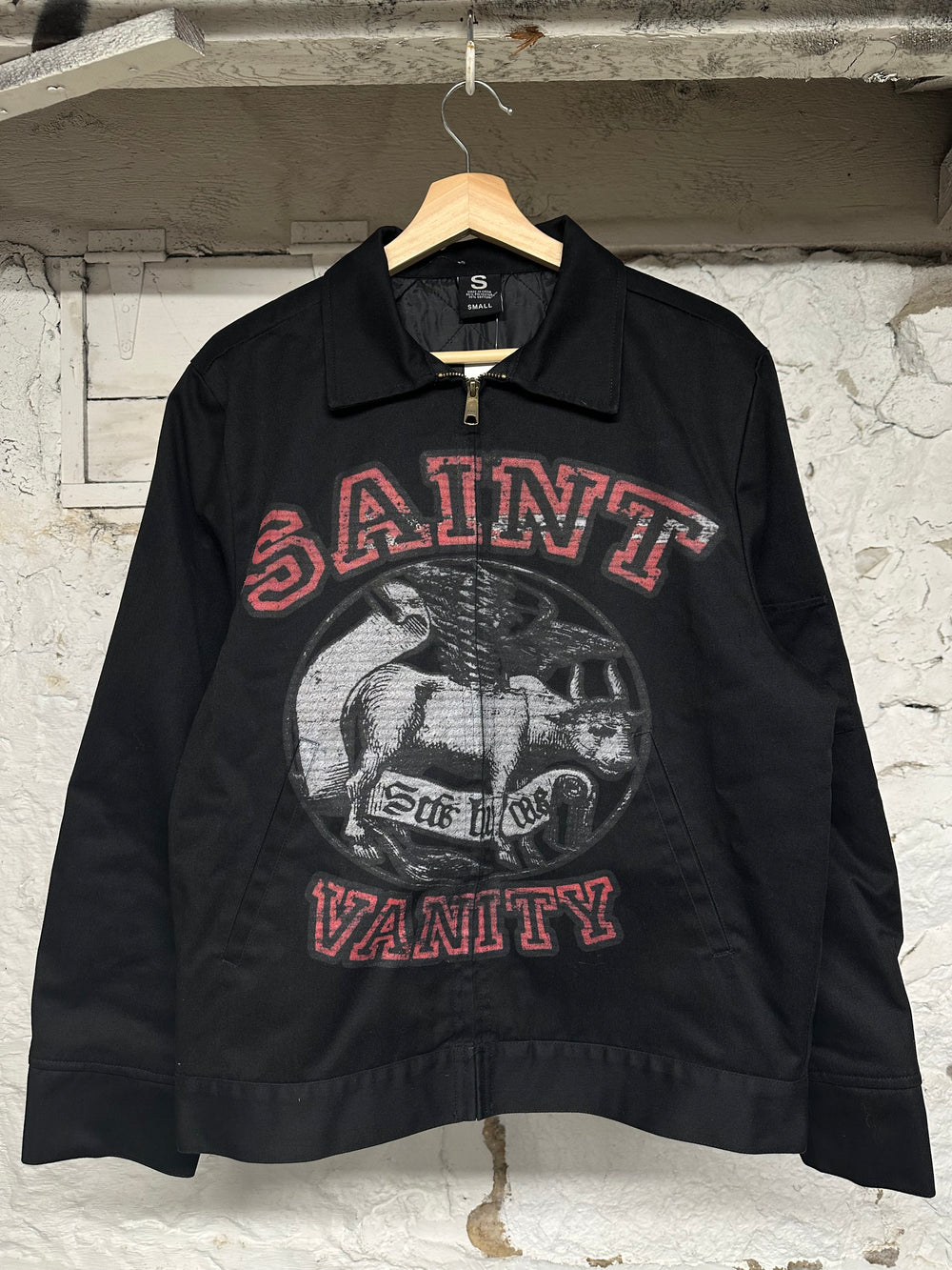 Saint Vanity Bull Work Jacket Sz S
