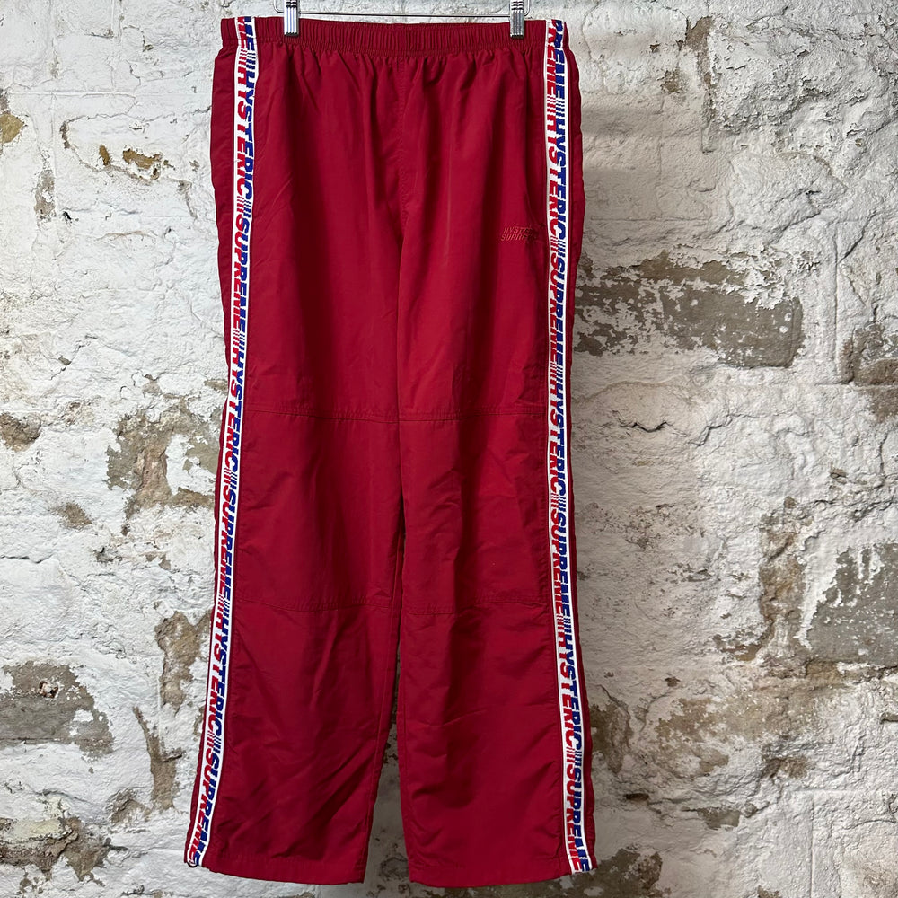 Supreme Hysteric Track Pants Red Sz XL