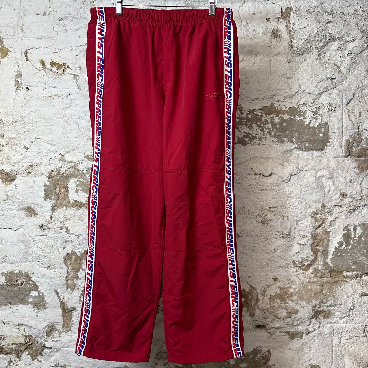 Supreme Hysteric Track Pants Red Sz XL