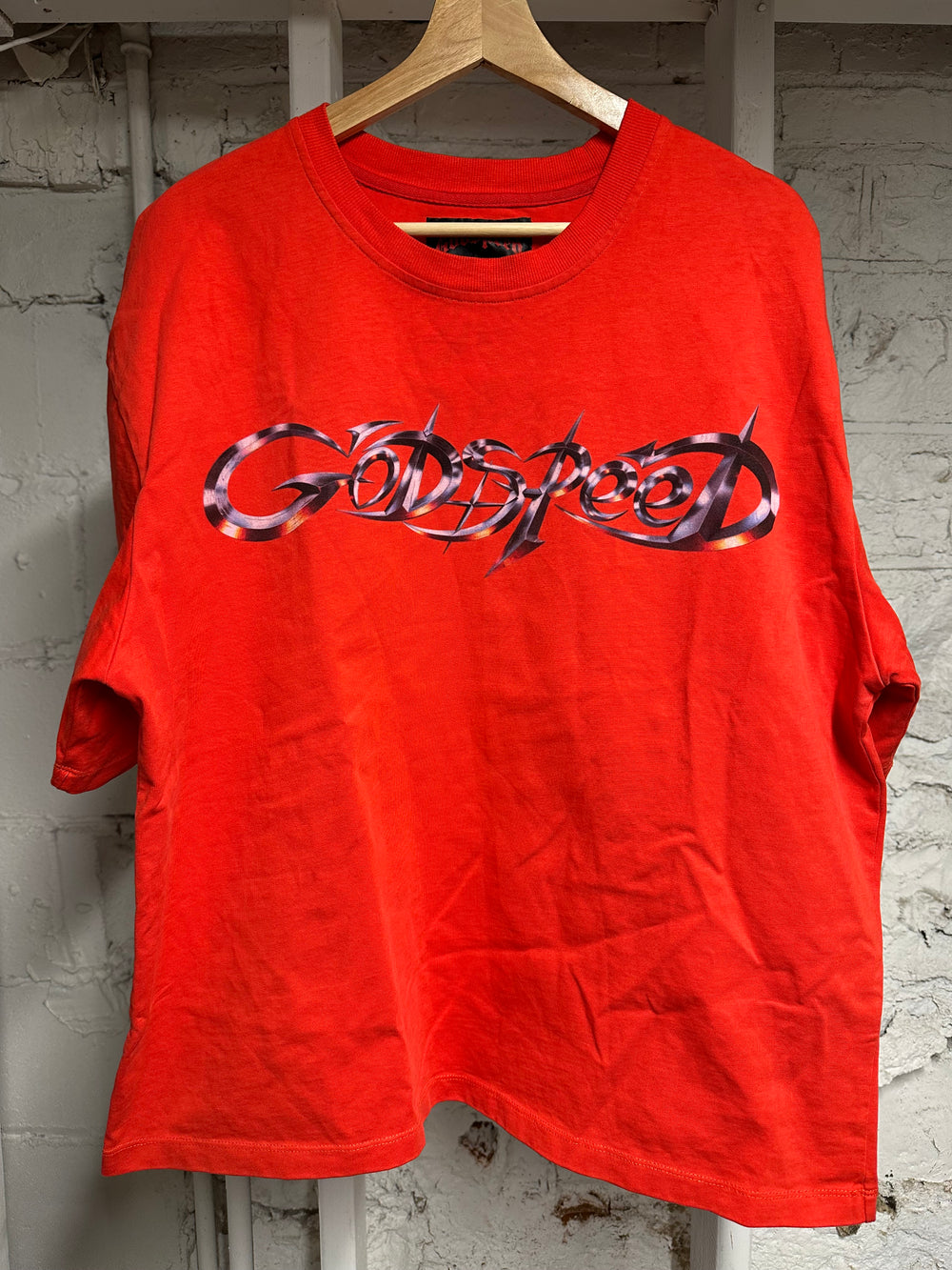 Godspeed G Logo Red T-Shirt Sz M
