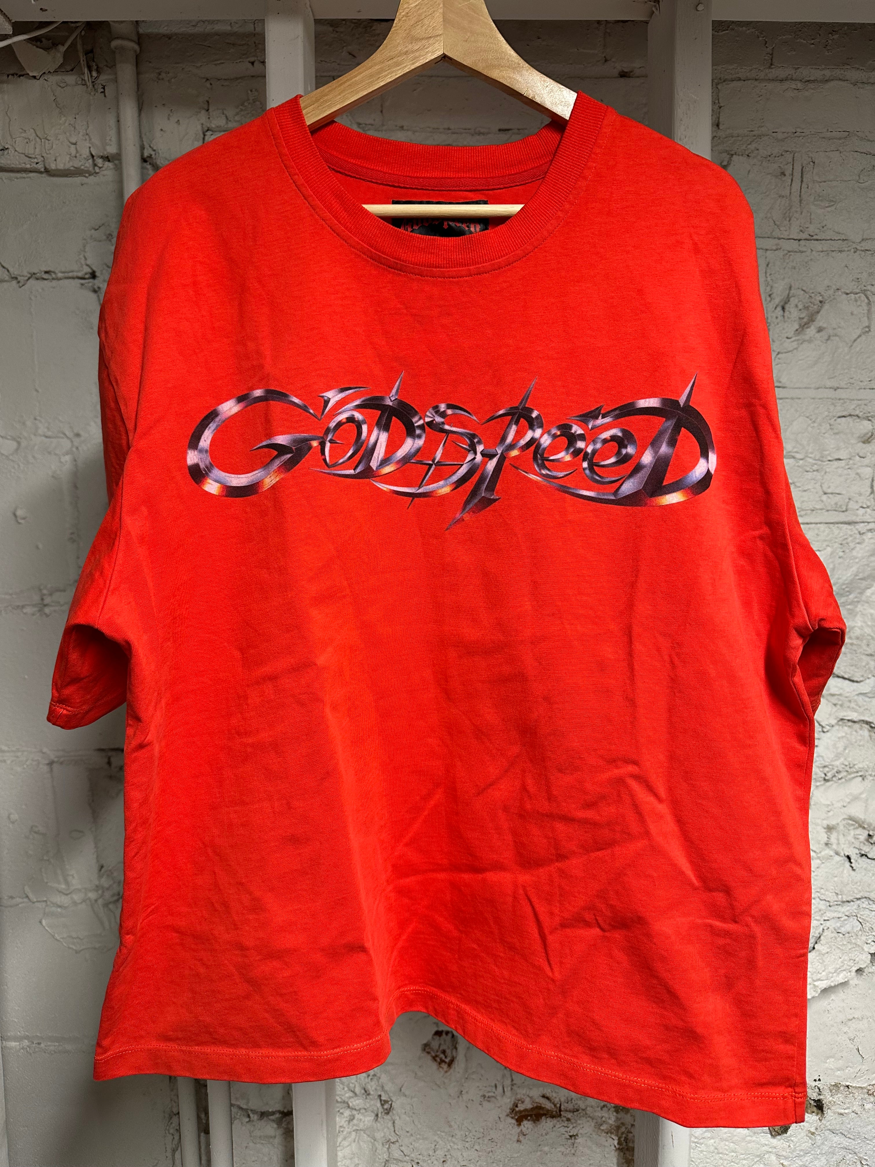 Godspeed G Logo Red T-Shirt Sz M