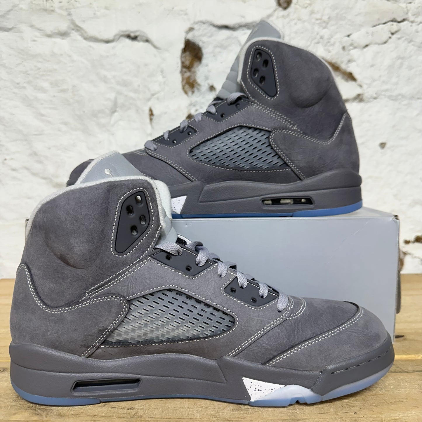 Air Jordan 5 Wolf Grey Sz 12