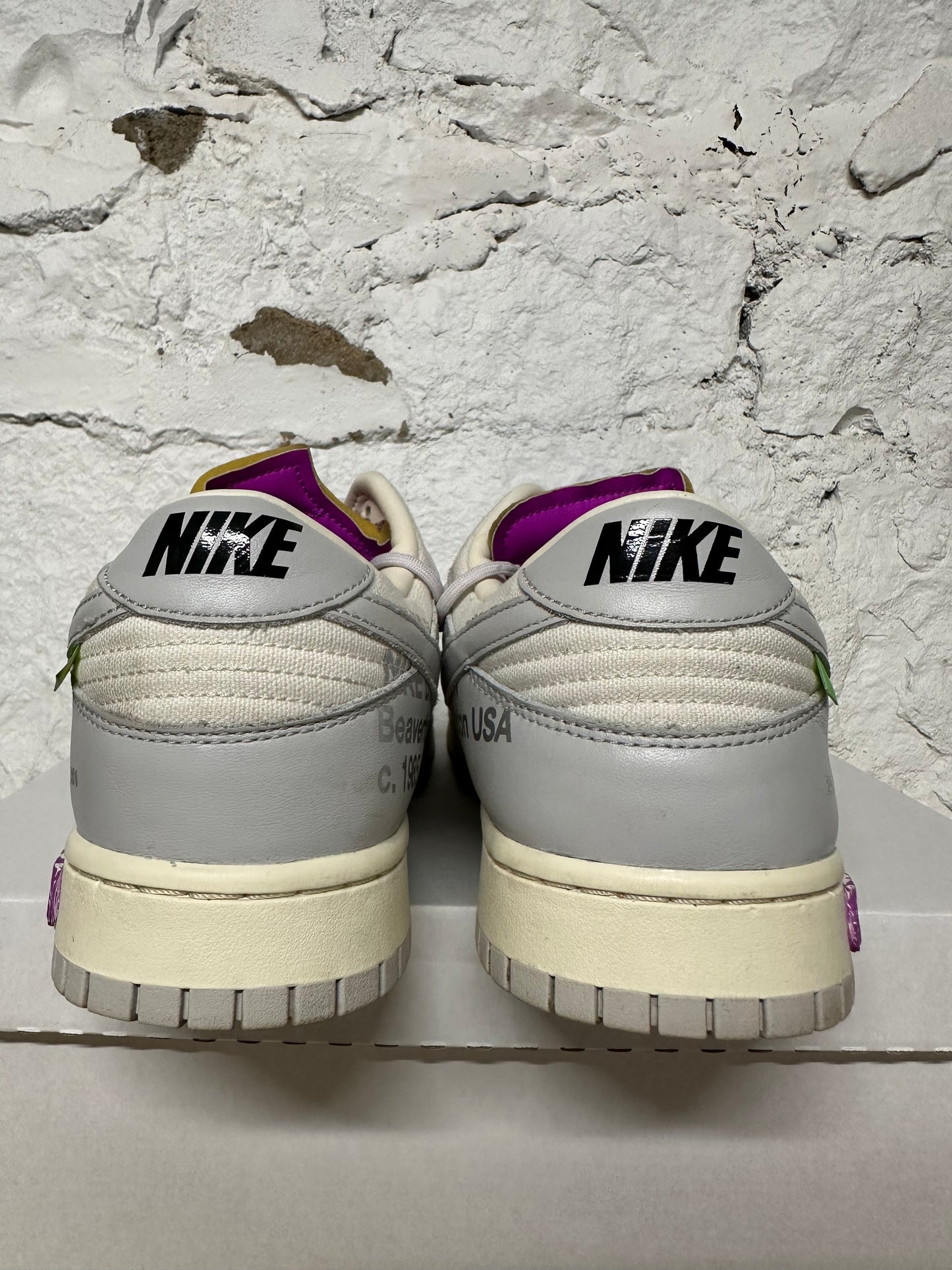Nike Dunk Low Off-White Lot 3 Sz 13