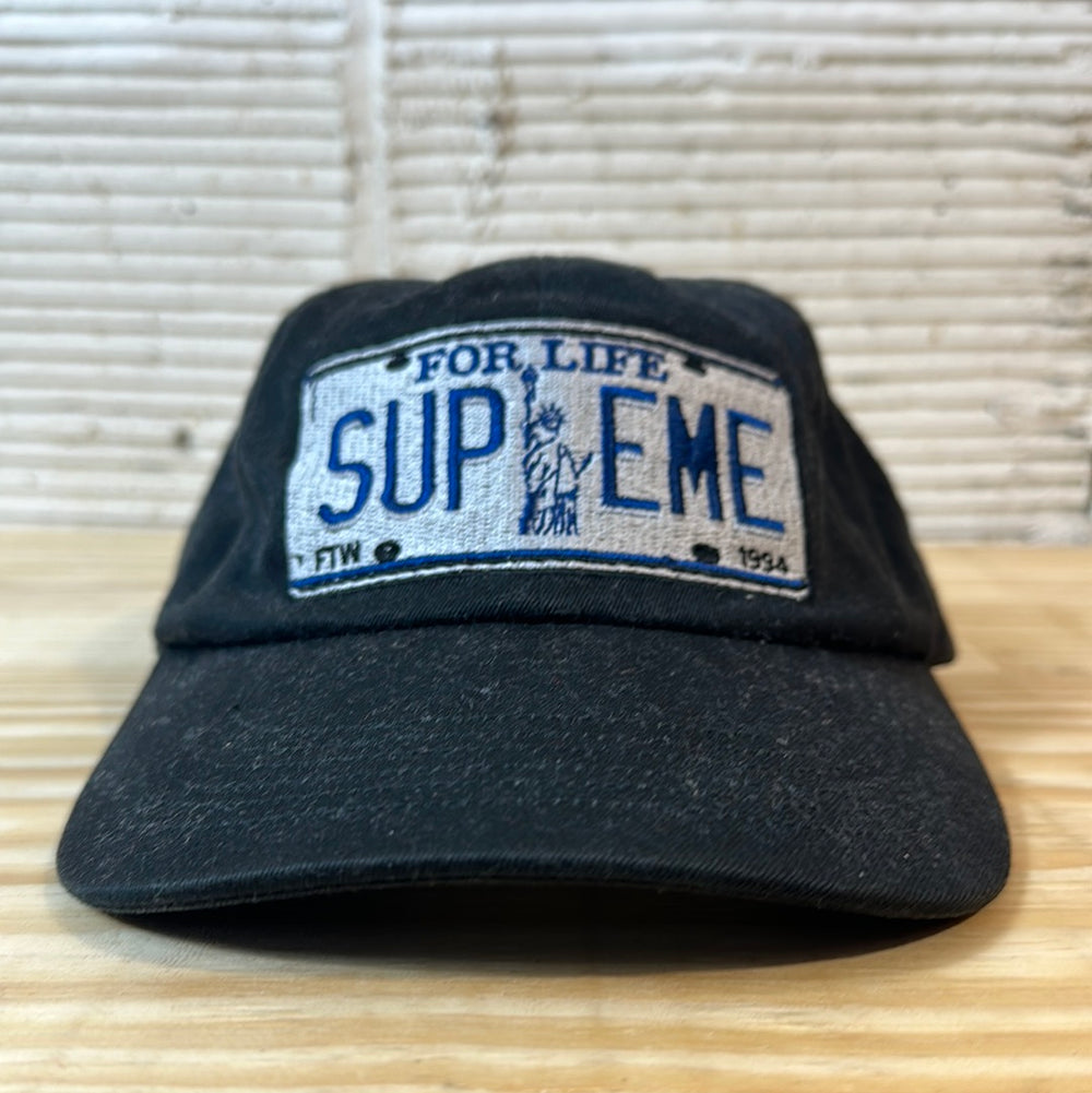 Supreme For Life Black Hat