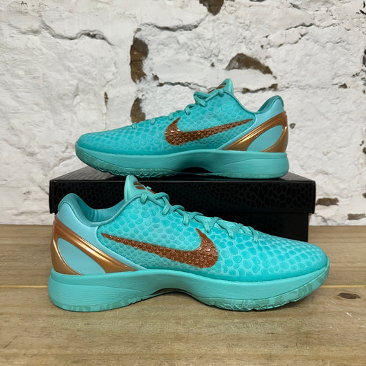 Nike Kobe 6 Protro Jalen Brunson Statue of Liberty Sz 12 DS