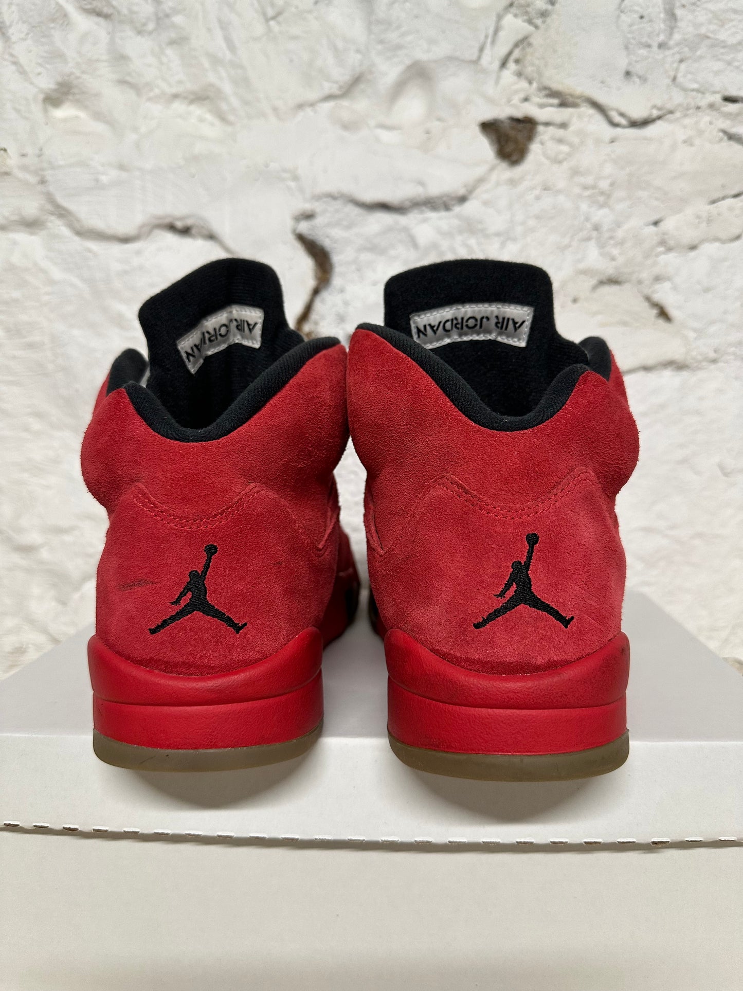 Air Jordan 5 Red Suede Sz 11