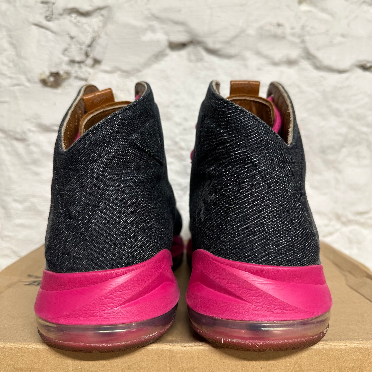 Nike LeBron 10 EXT Denim Sz 14