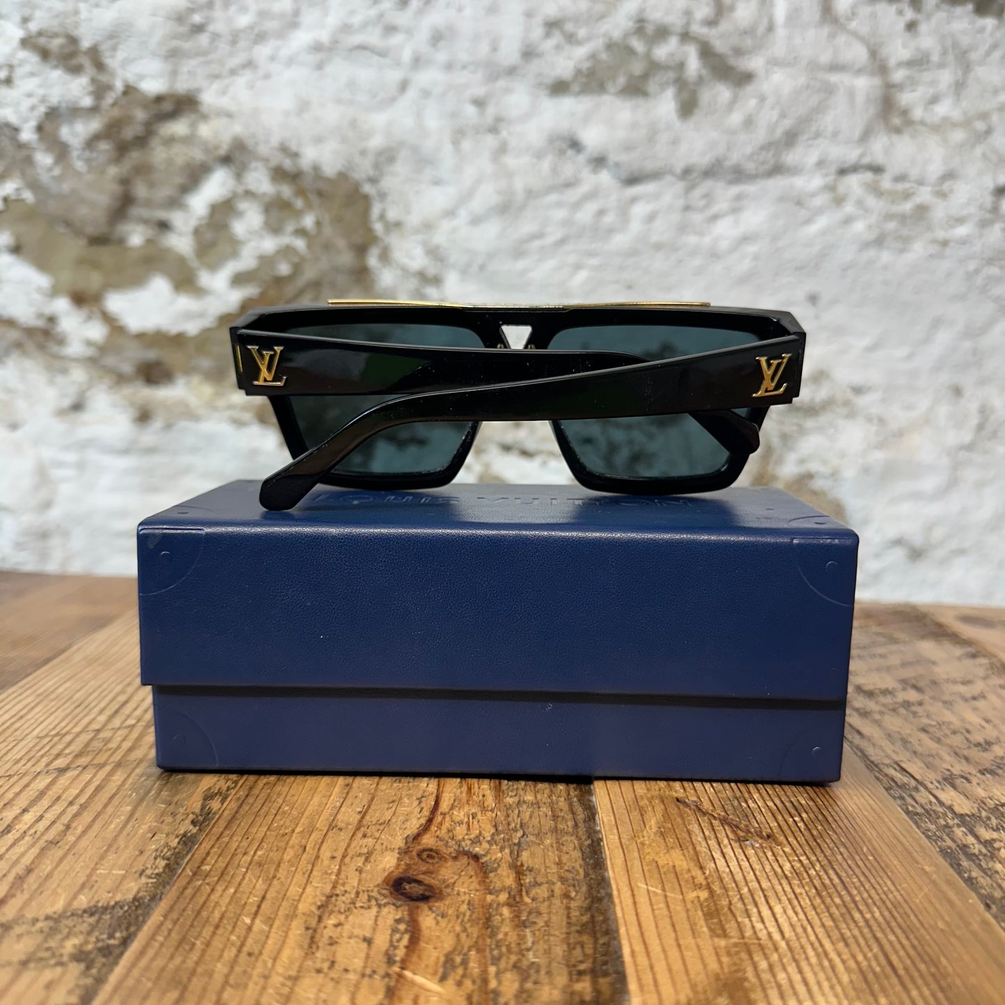Louis Vuitton Black Evidence Sunglasses W/ Box