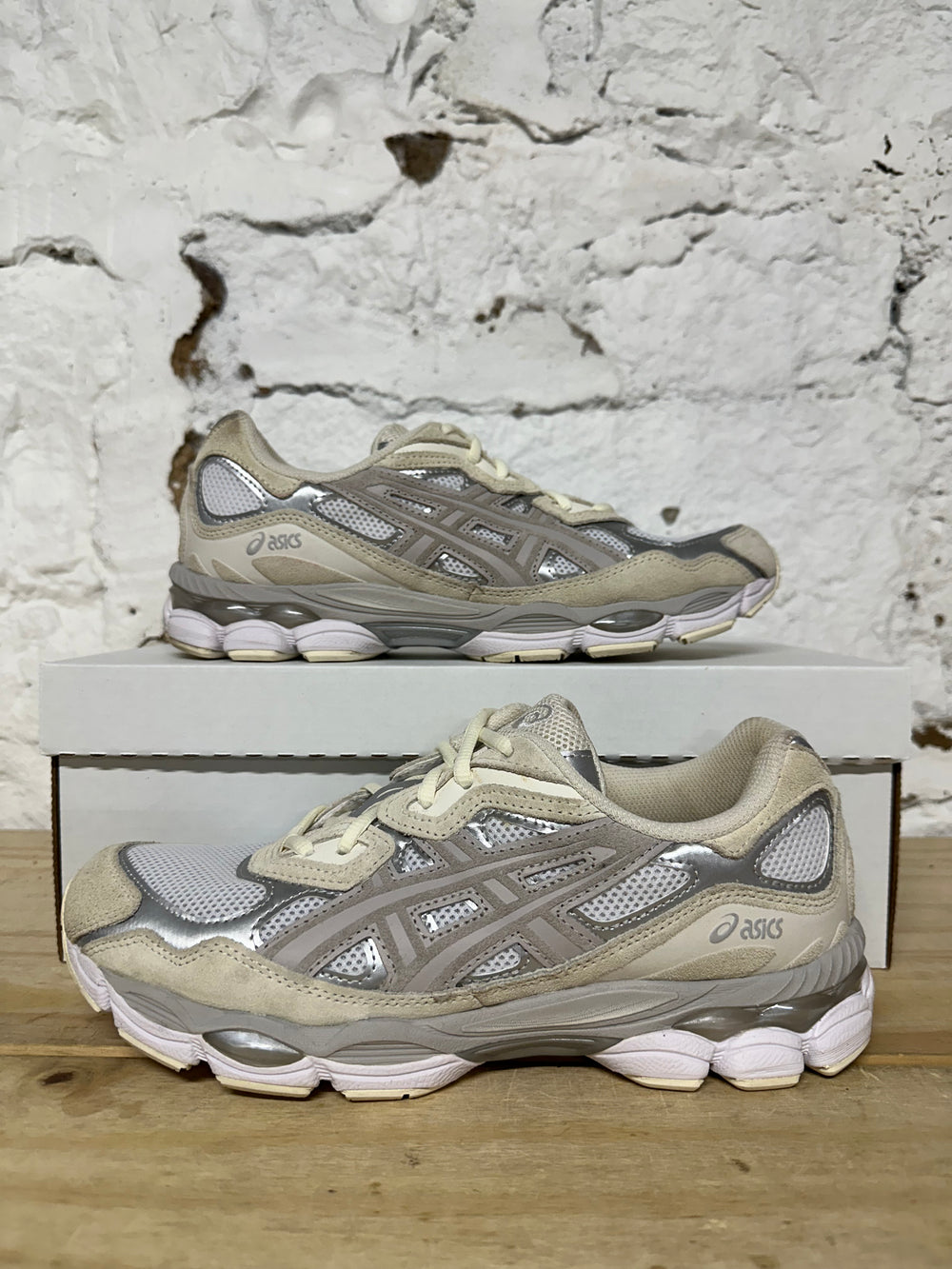 Asics Gel-NYC Oyster Grey Sz 8