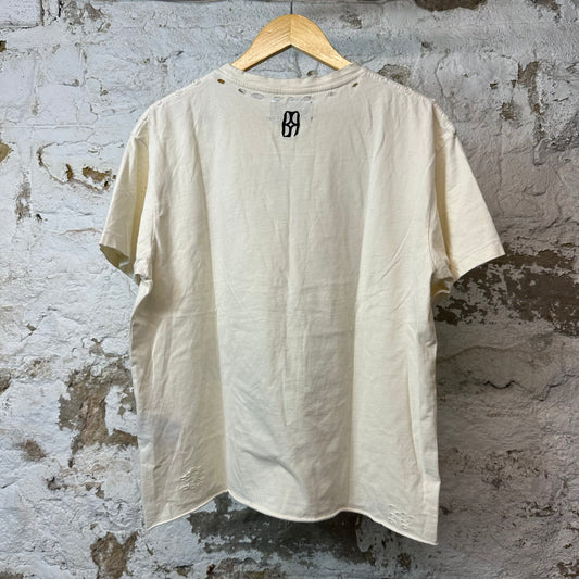 Birth Of Royal Child Blues T-shirt Cream Sz S