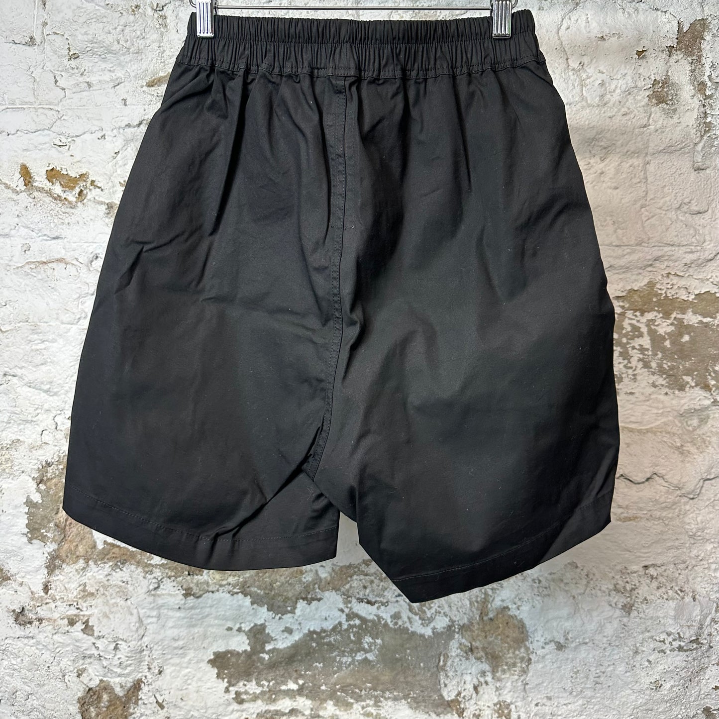 Rick Owens Black Boxer Shorts Sz S