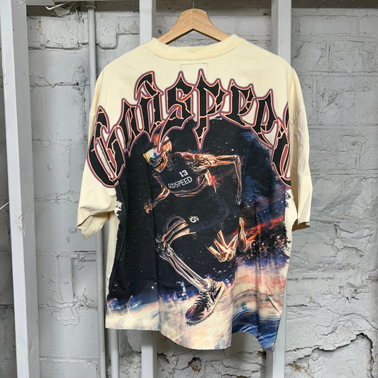 Godspeed Racing Cream T-Shirt Sz S
