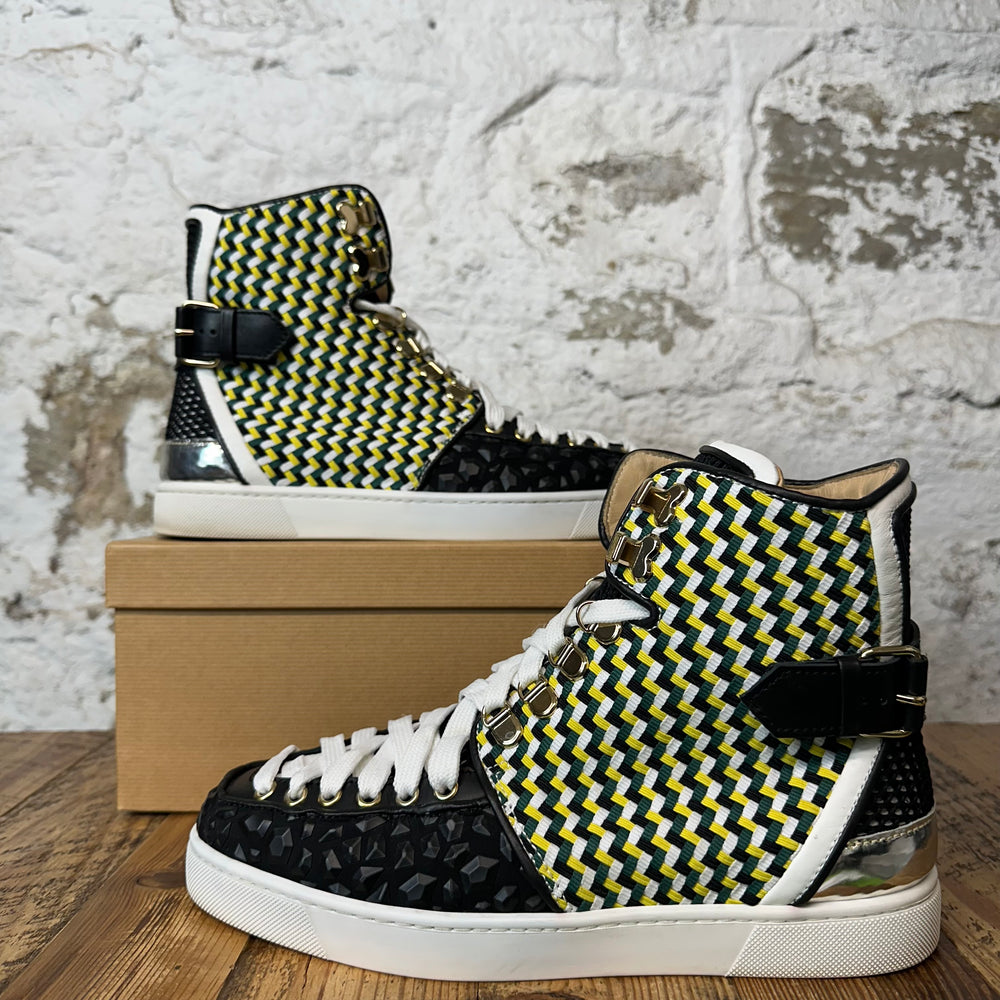 Christian Louboutin High Multicolor Woven Sneaker Sz 8.5 (41.5)