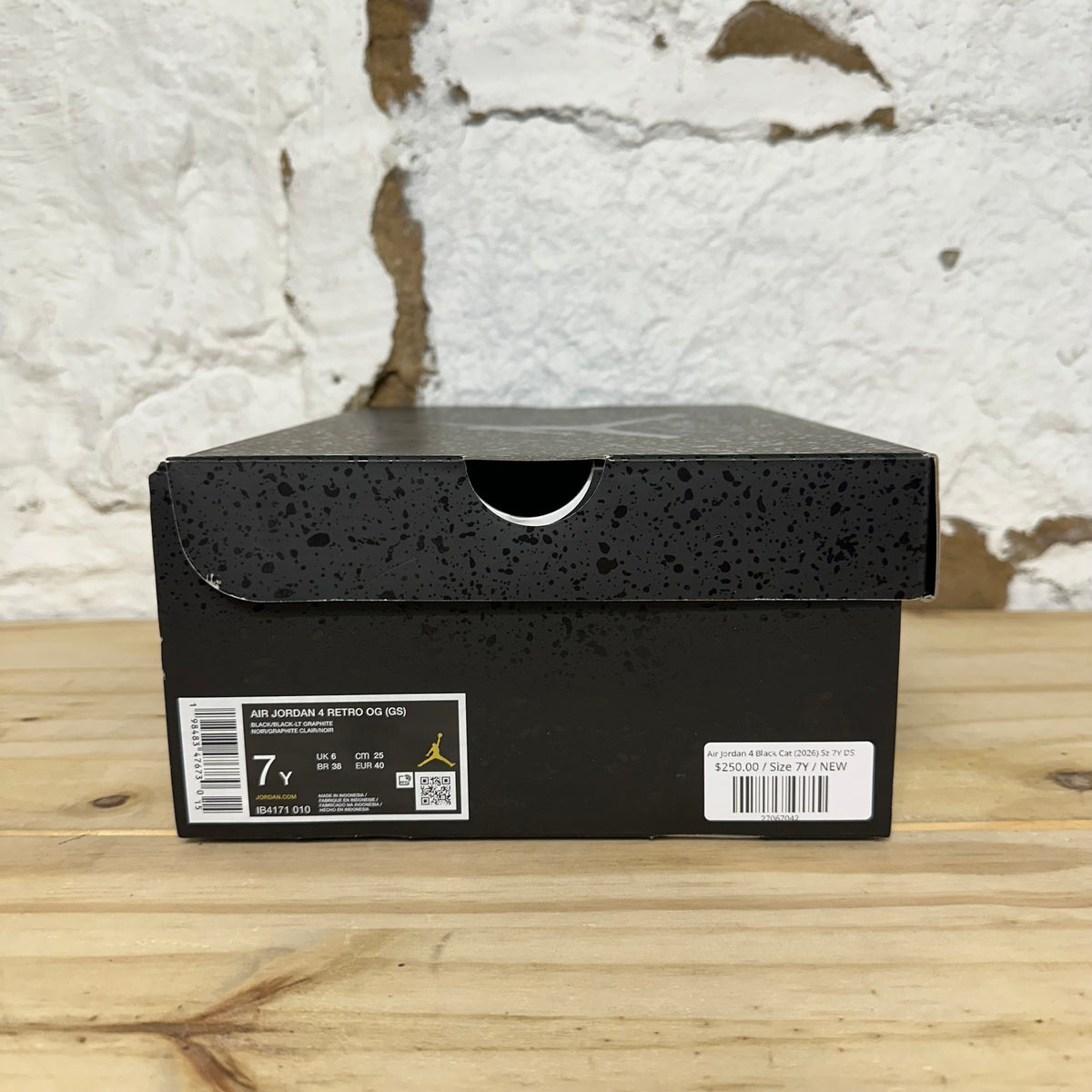 Air Jordan 4 Black Cat (2026) Sz 7Y DS