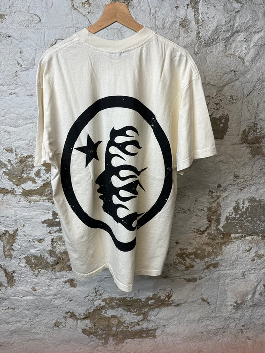 Hellstar White Classic T-shirt Sz L DS