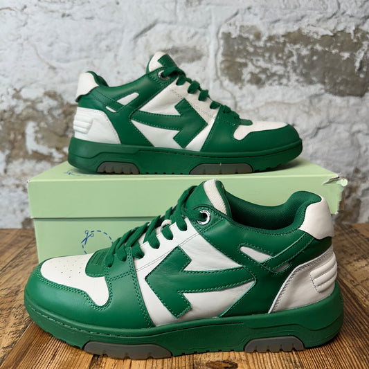 Off-White Out Of Office Green White Sneaker Sz 10 (43)