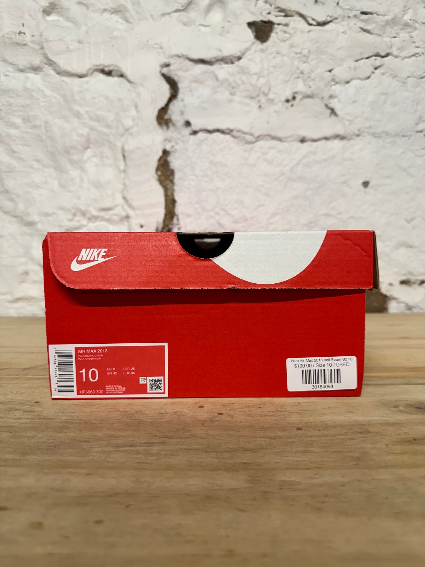 Nike Air Max 2013 Volt Foam Sz 10