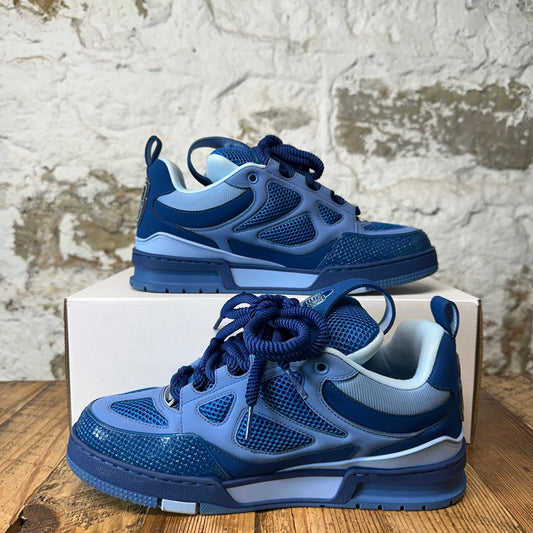 Louis Vuitton Blue Navy Skate Sneaker Sz 8.5 (7LV)
