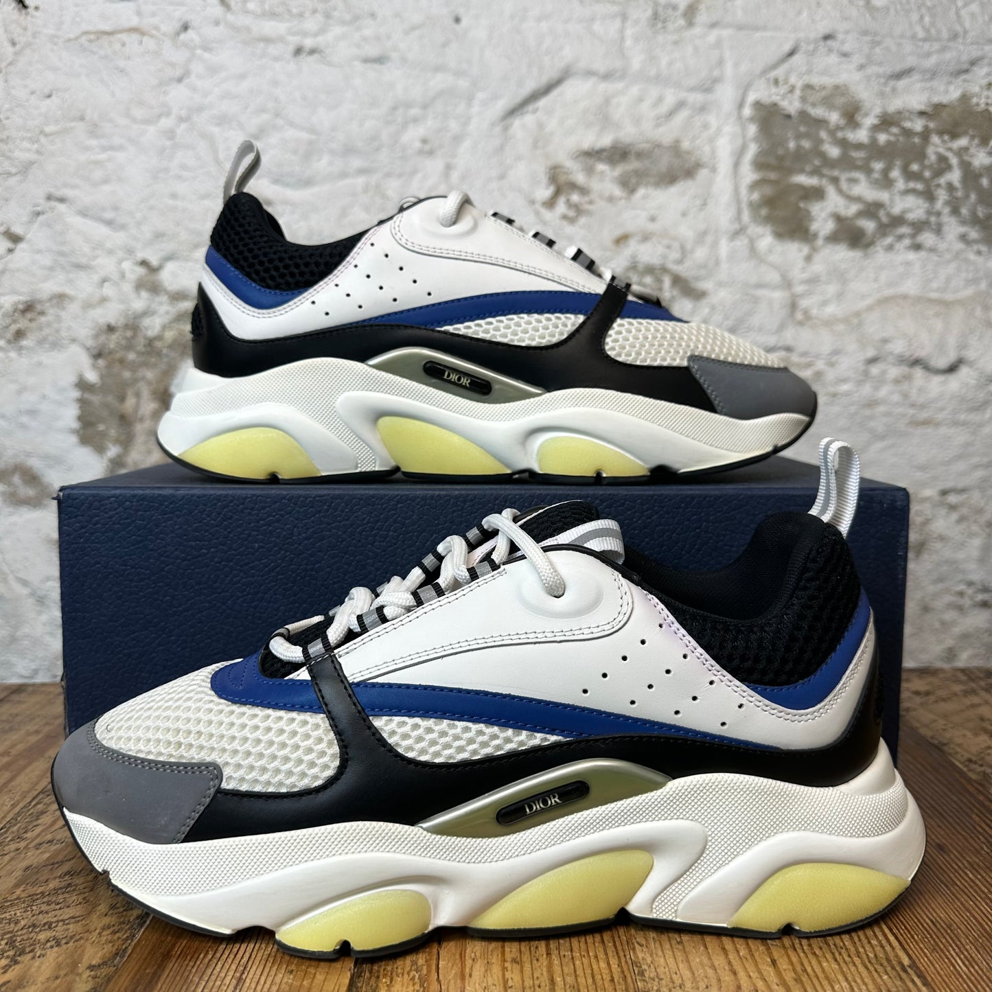 Dior B22 Blue White Black Sneaker Sz 10 (43)