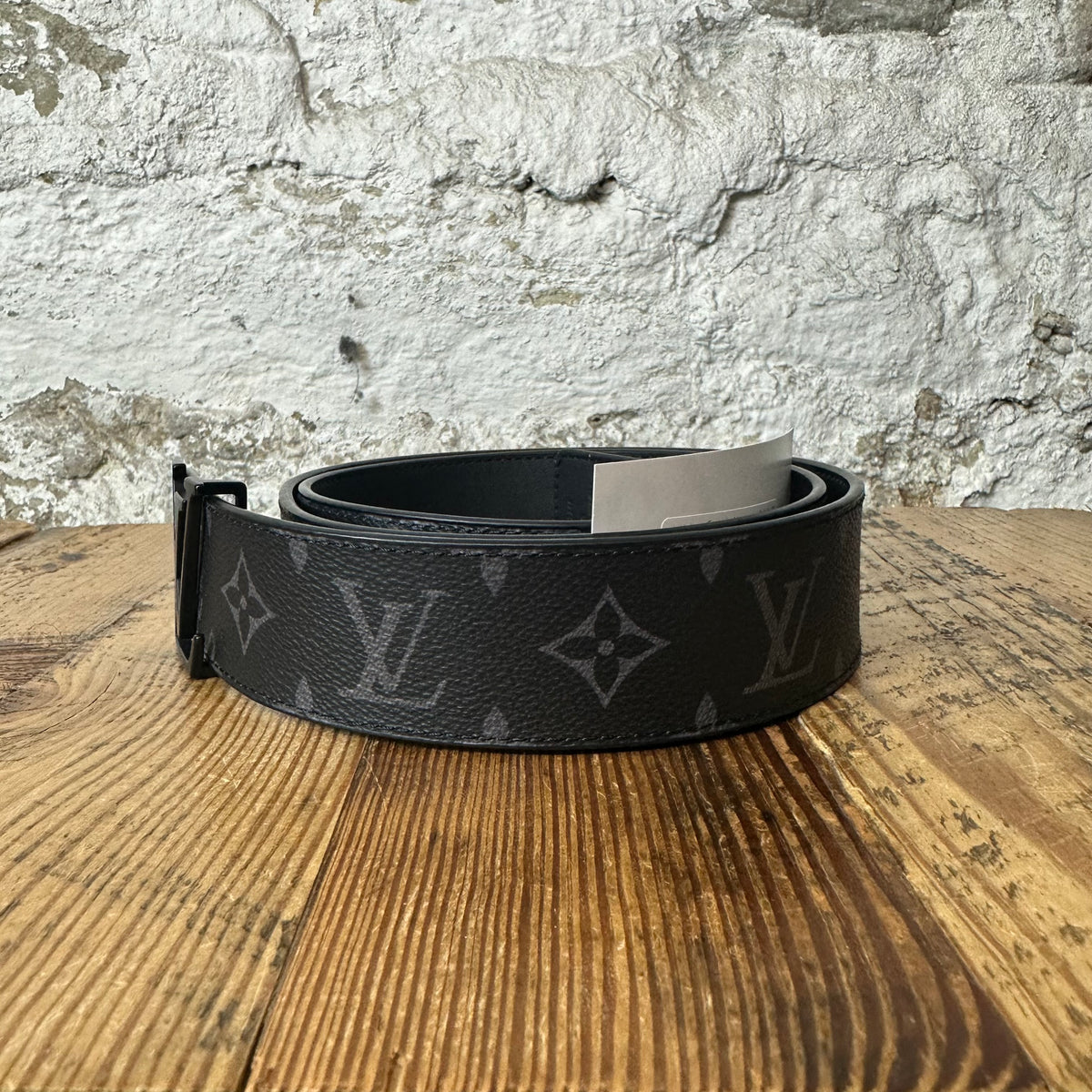 Louis Vuitton Graphite Monogram Belt Sz (95/38)