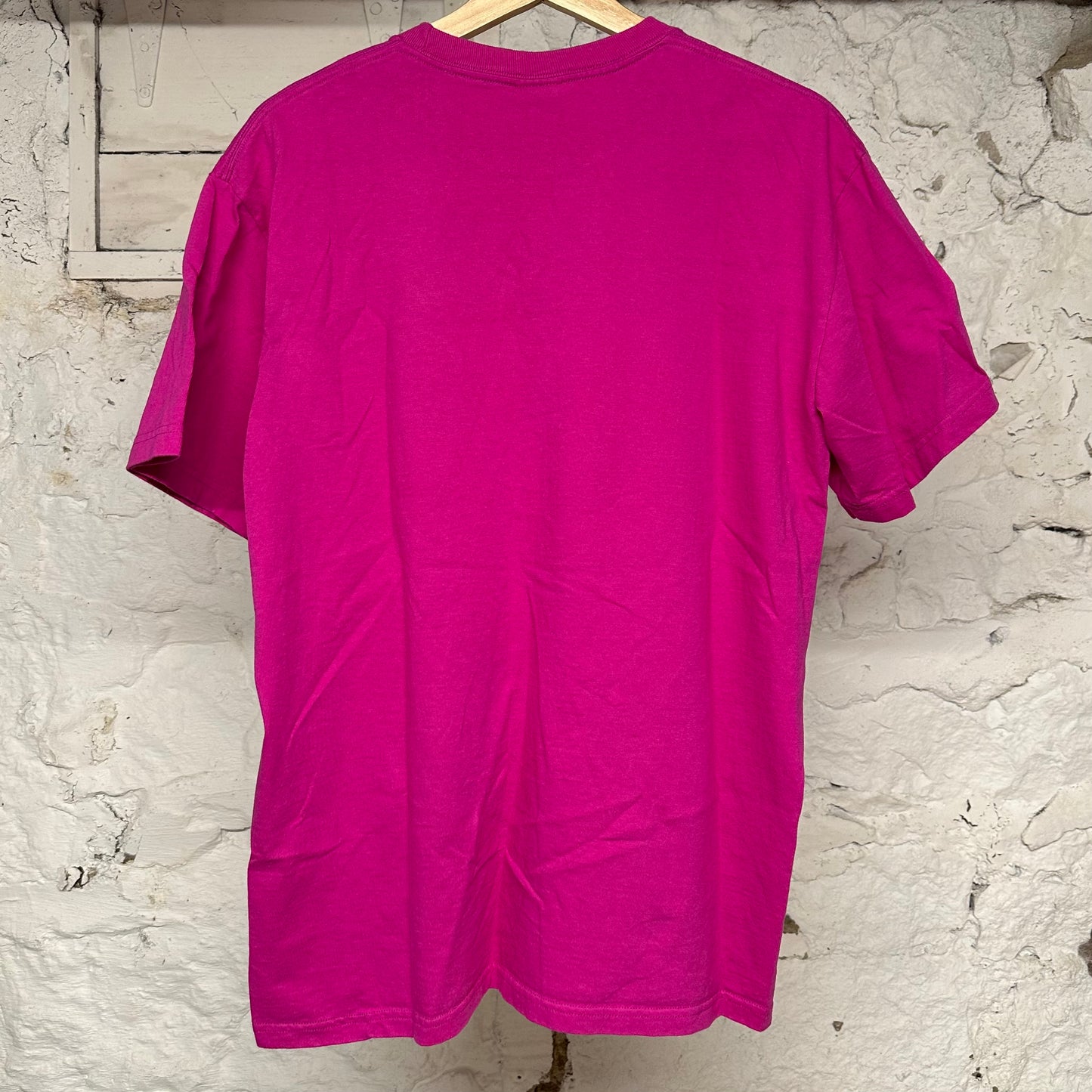 Supreme Pink Purple Spellout T-Shirt Sz M
