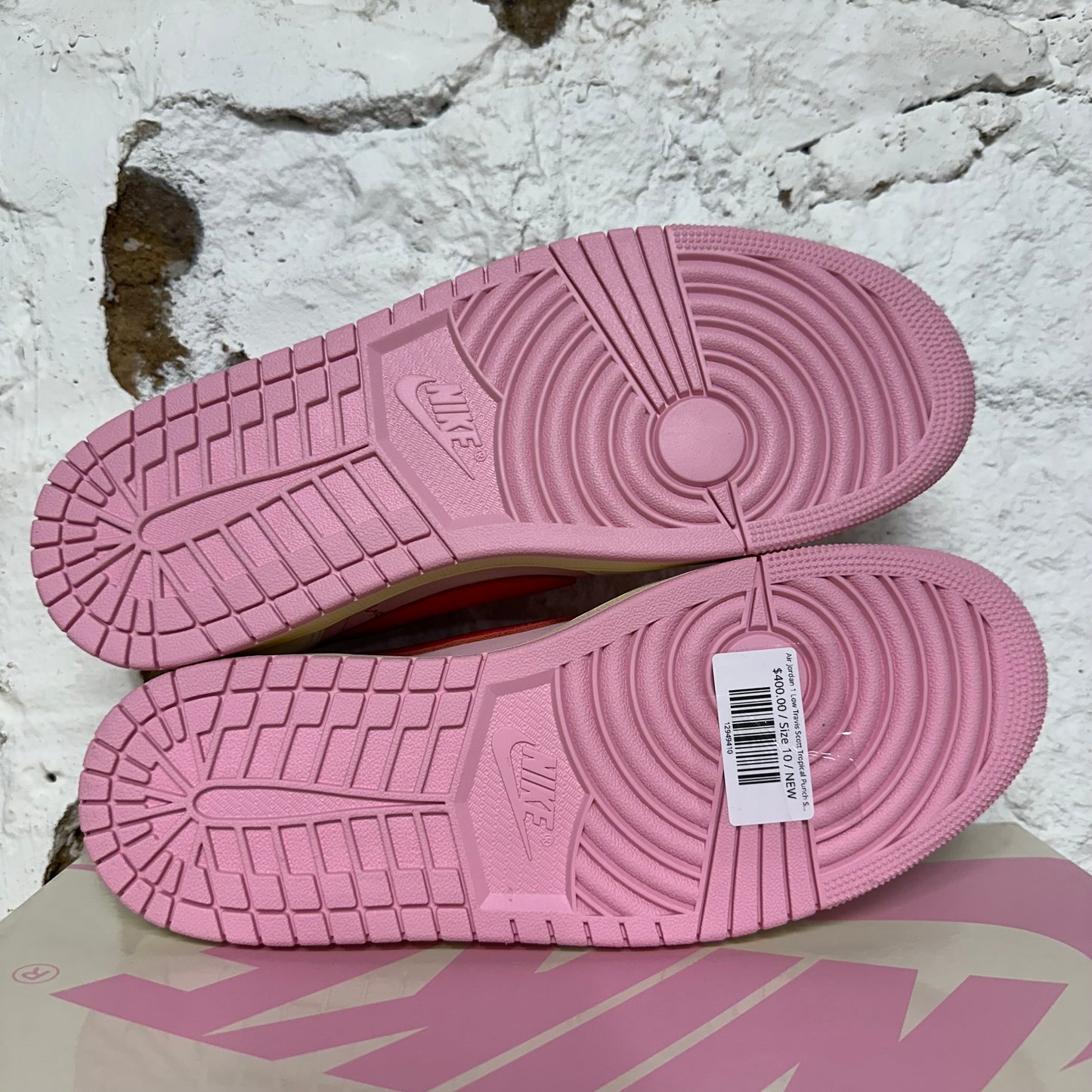 Air Jordan 1 Low Travis Scott Tropical Punch Sz 10 DS