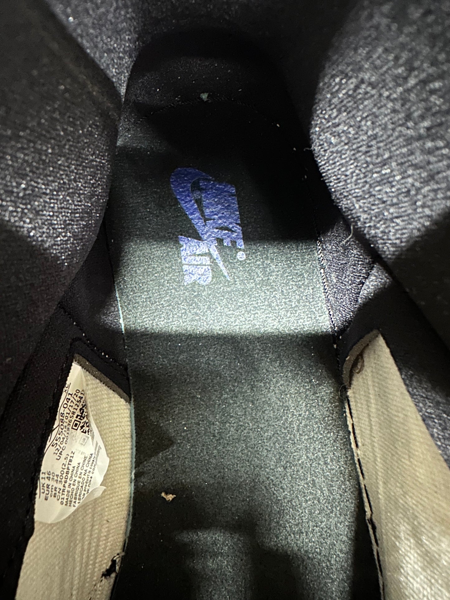 Air Jordan 1 High Royal Toe Sz 12 DS