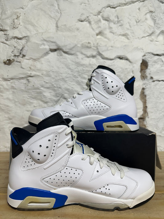 Air Jordan 6 Sport Blue Sz 9.5