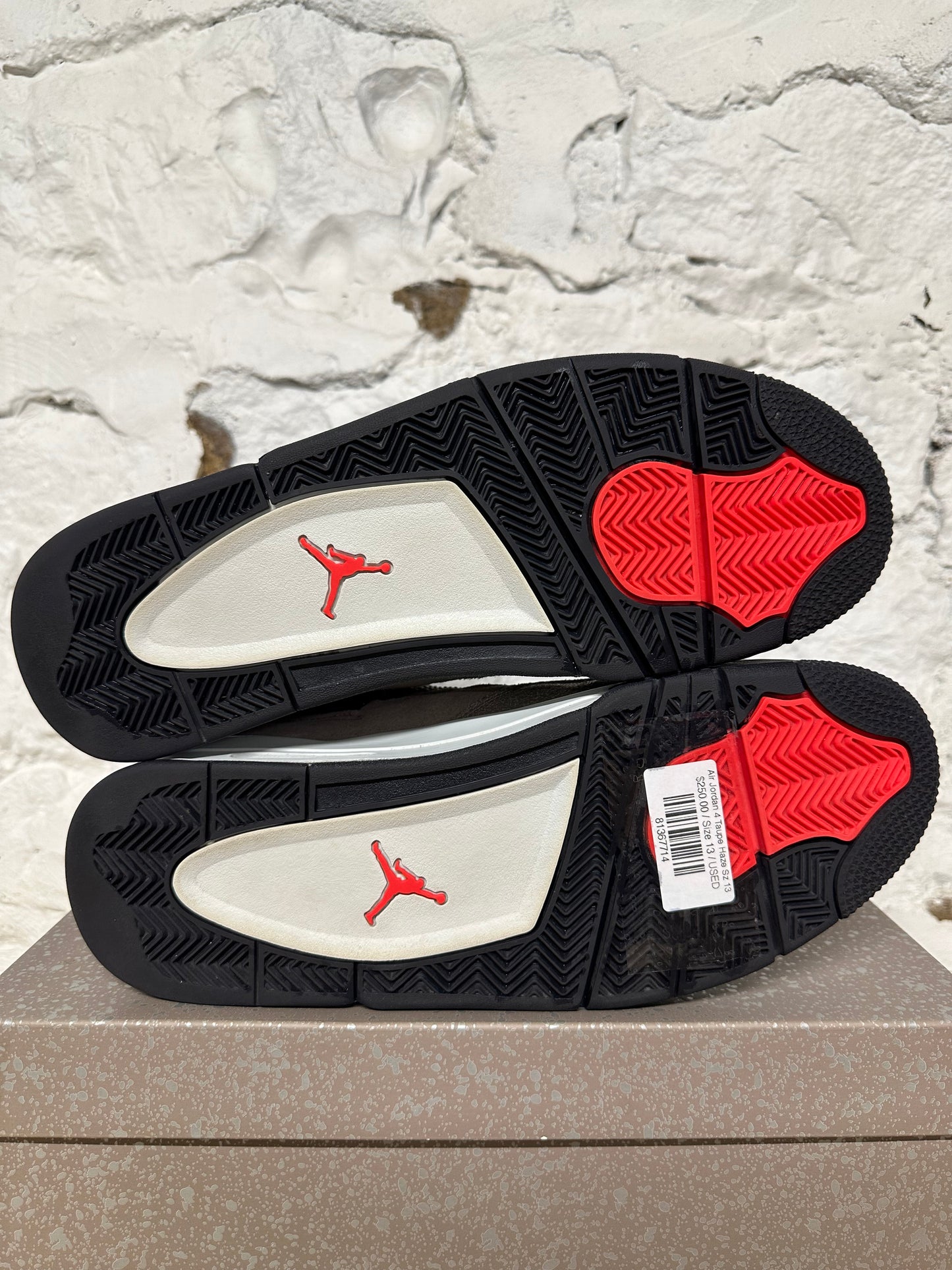 Air Jordan 4 Taupe Haze Sz 13