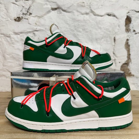 Nike Dunk Low Off-White Pine Green Sz 13