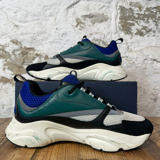 Dior B22 Green White Black Sneaker Sz 12 (45)