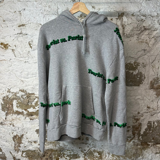 Louis Vuitton Tourist Vs Purist Grey Hoodie Sz L