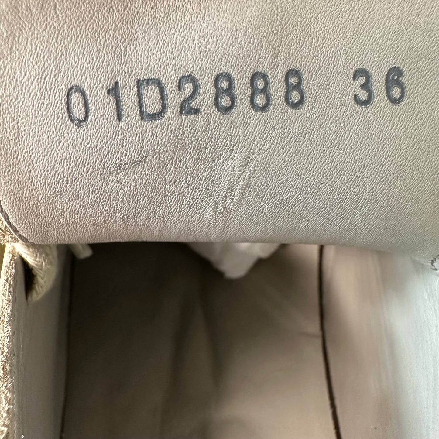 Rick Owens Vintage Pearl Milk Sneaker Sz 4.5 (36)