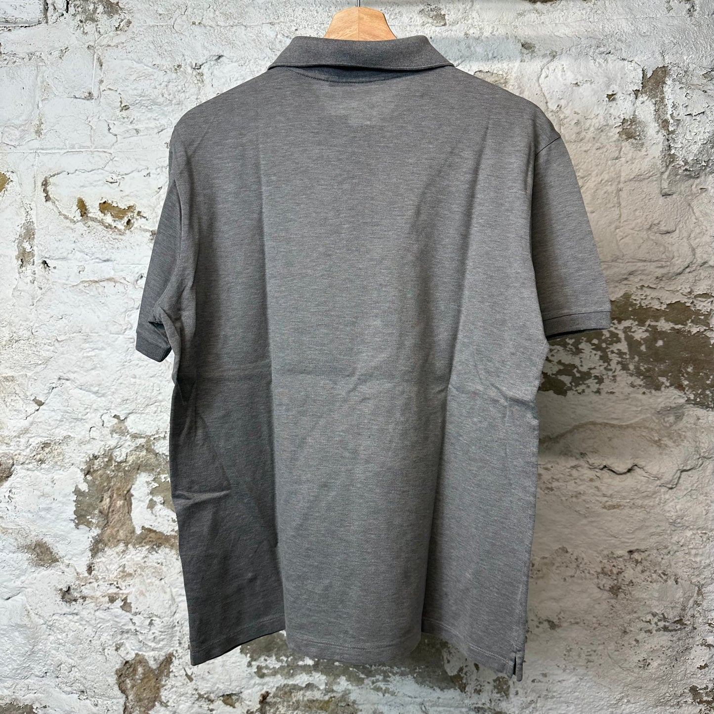 Louis Vuitton Small Logo Polo Shirt Grey Sz L
