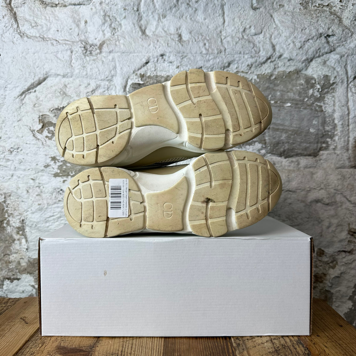Dior B22 Beige Cream Sneaker Sz 9 (42)