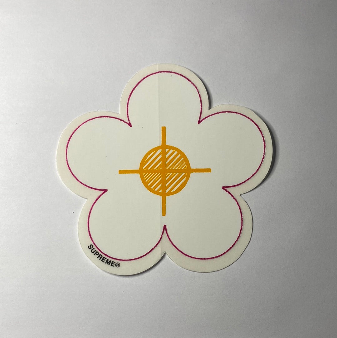 Supreme Flower Been Hit Sticker