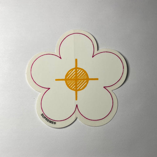 Supreme Flower Been Hit Sticker