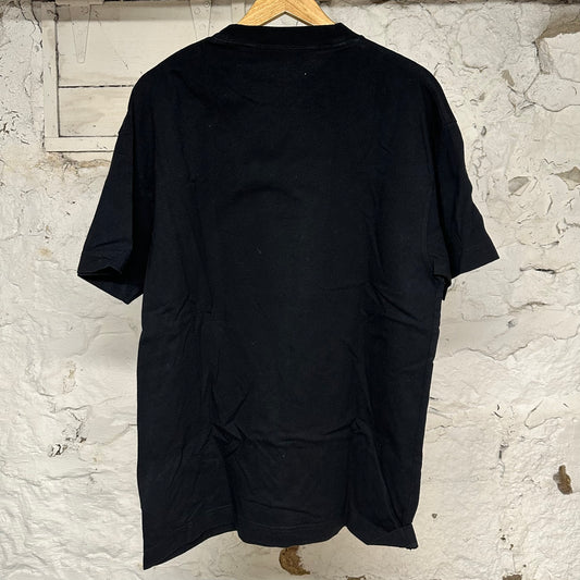 Palm Angels Green Spray Milano T-shirt Black Sz XL