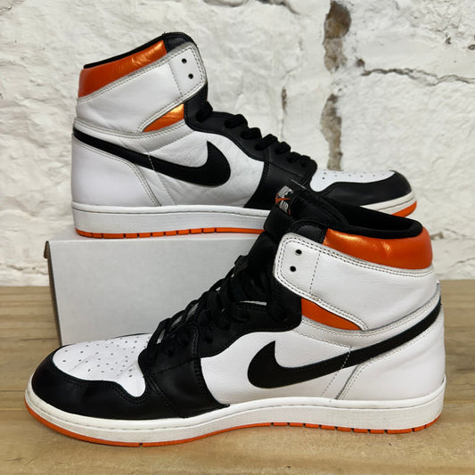 Air Jordan 1 High Electro Orange Sz 15