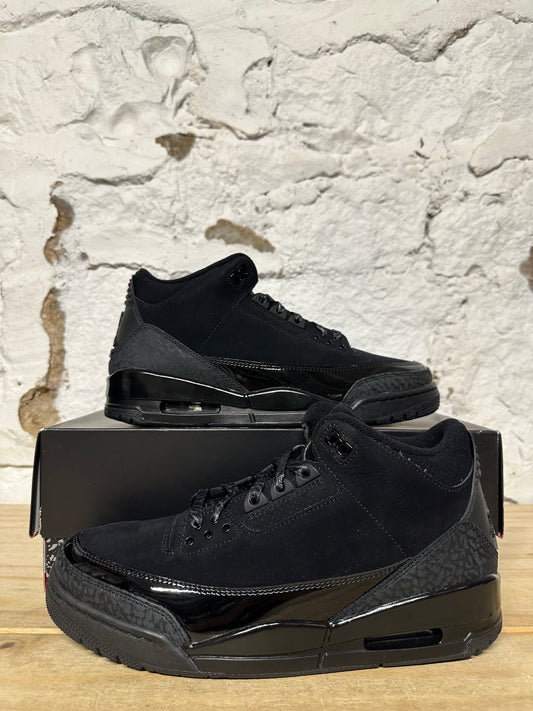 Air Jordan 3 Black Cat Sz 9 DS