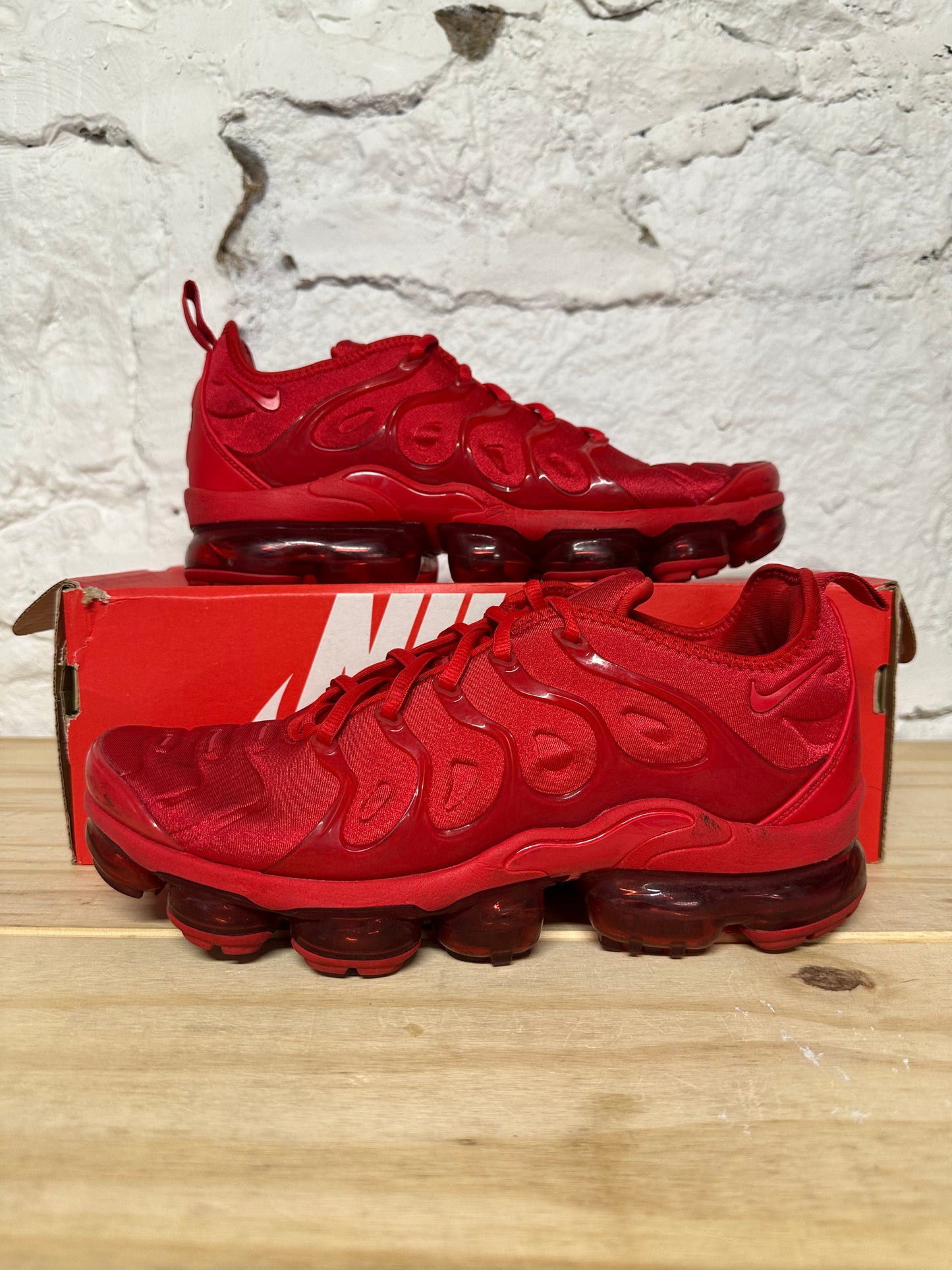 Nike Vapormax Plus University Red Sz 8
